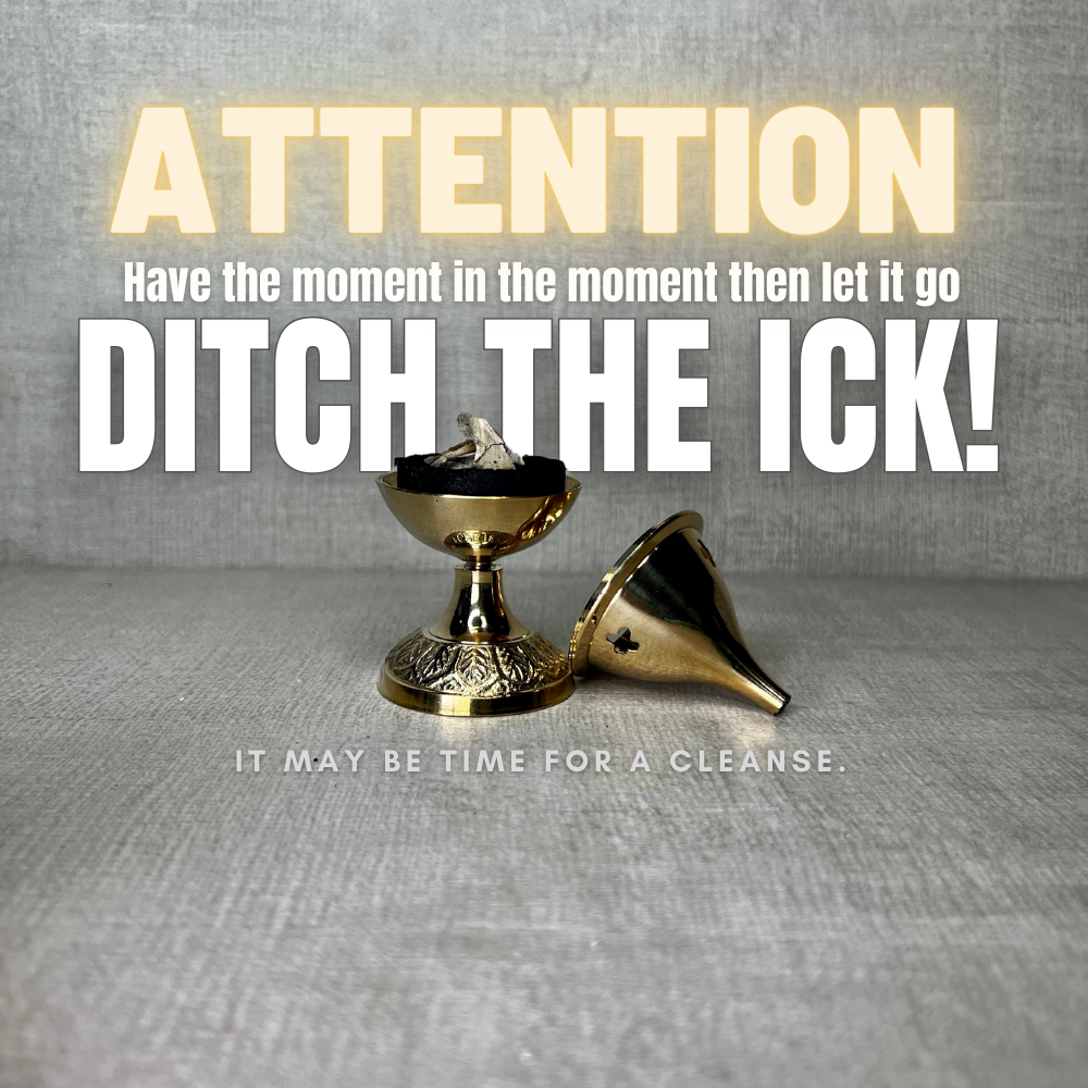 Ditch the Ick! Blog Entry: A lesson on how to release